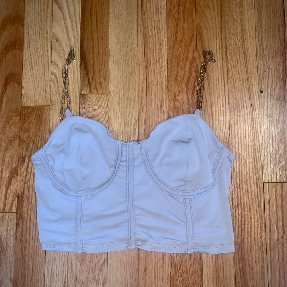 Size L light Beige corset tank